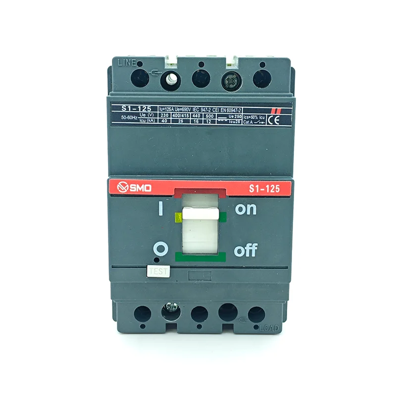 ISO S1 3P125A Molded Case Circuit Breake (1)