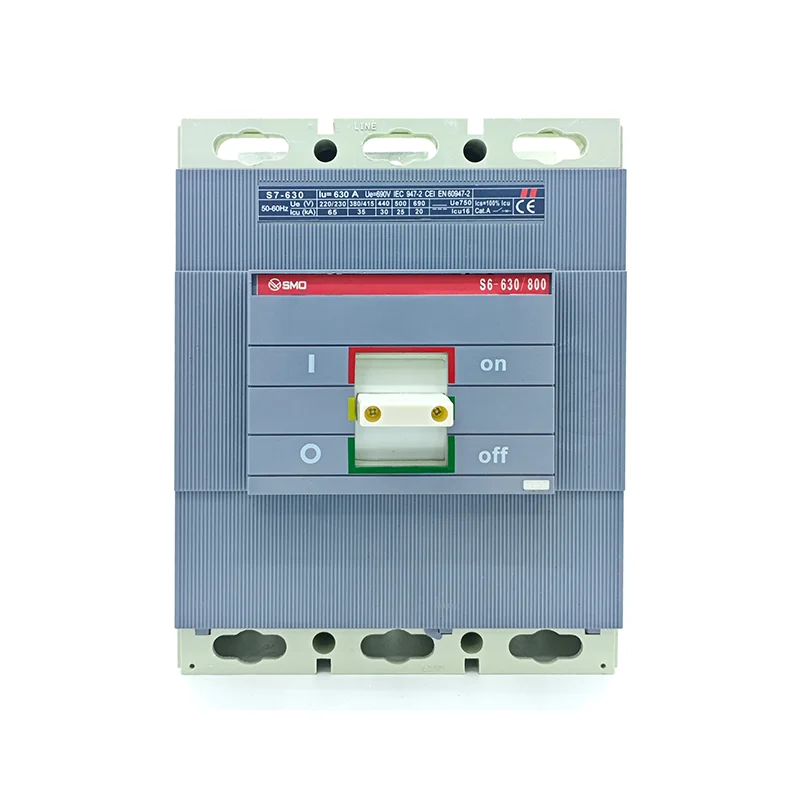 ISO S6 3P630A Molded Case Circuit Breaker (1)