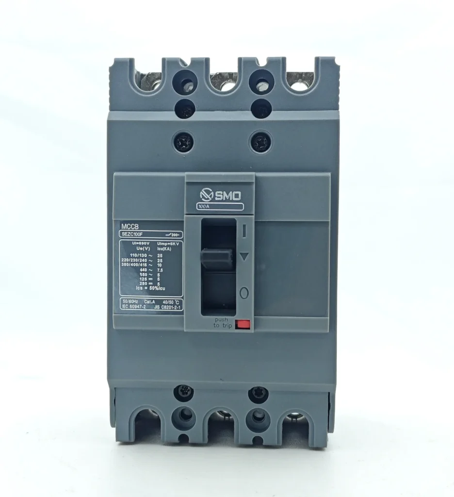 SEZC 3P 50A 100A Molded Case Circuit Breaker (7)