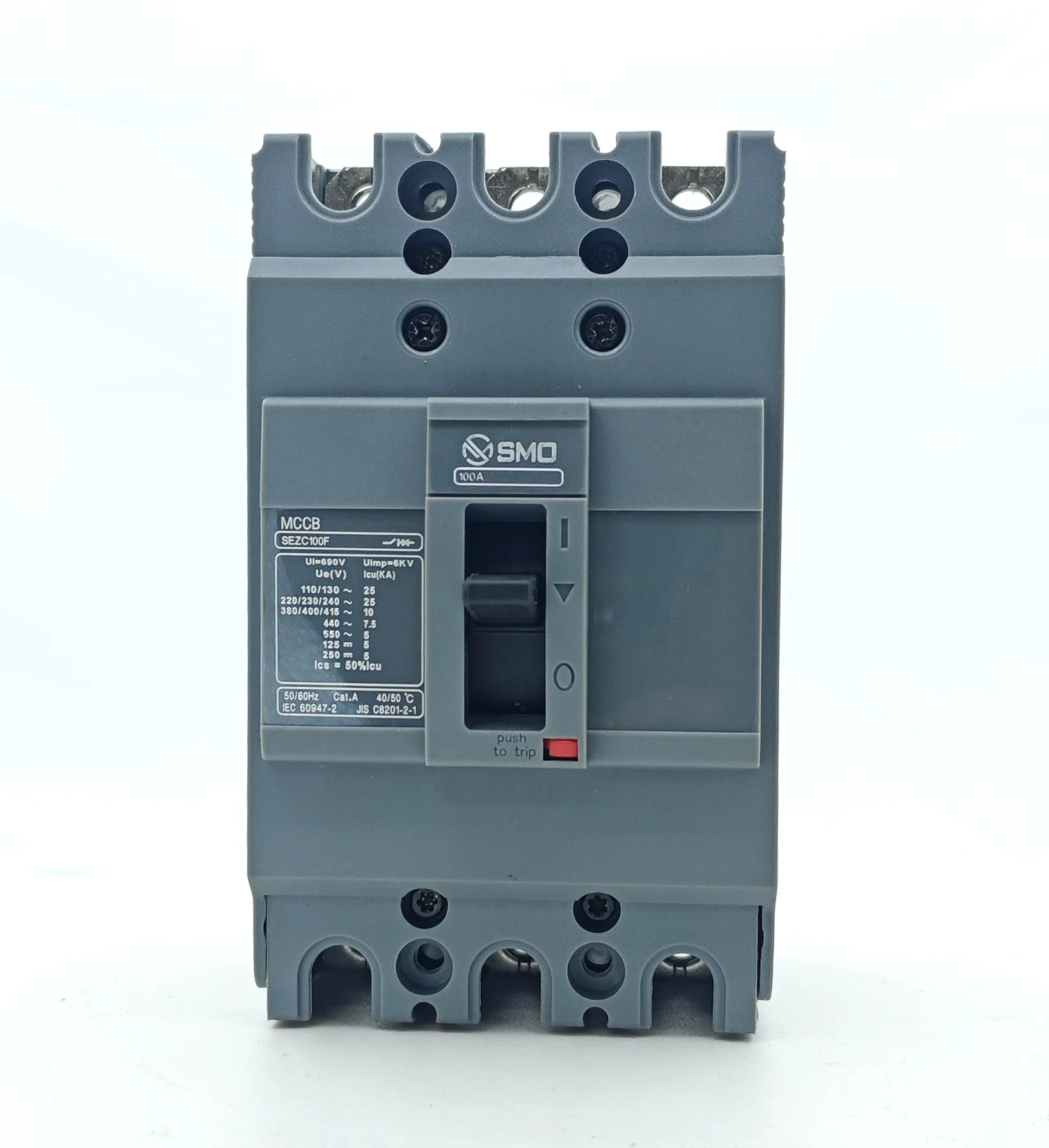 SEZC 3P 50A 100A Molded Case Circuit Breaker (7)