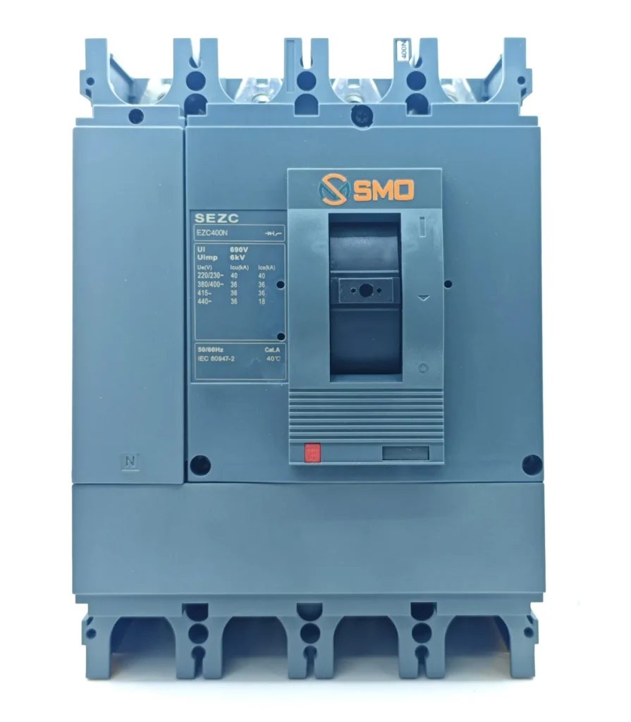 SEZC 4P400N 400A 630A Molded Case Circuit Breaker (1)