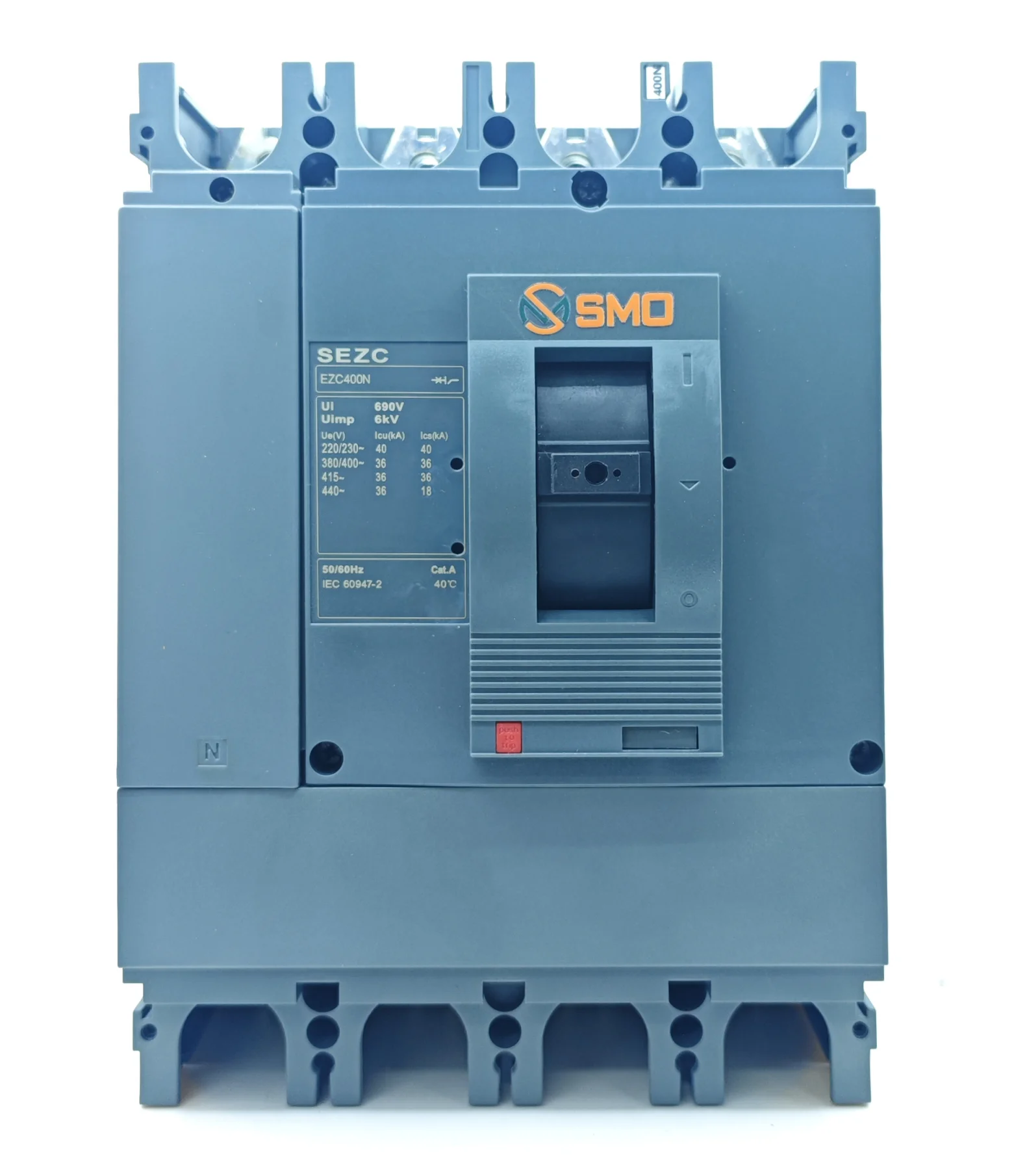 SEZC 4P400N 400A 630A Molded Case Circuit Breaker (1)