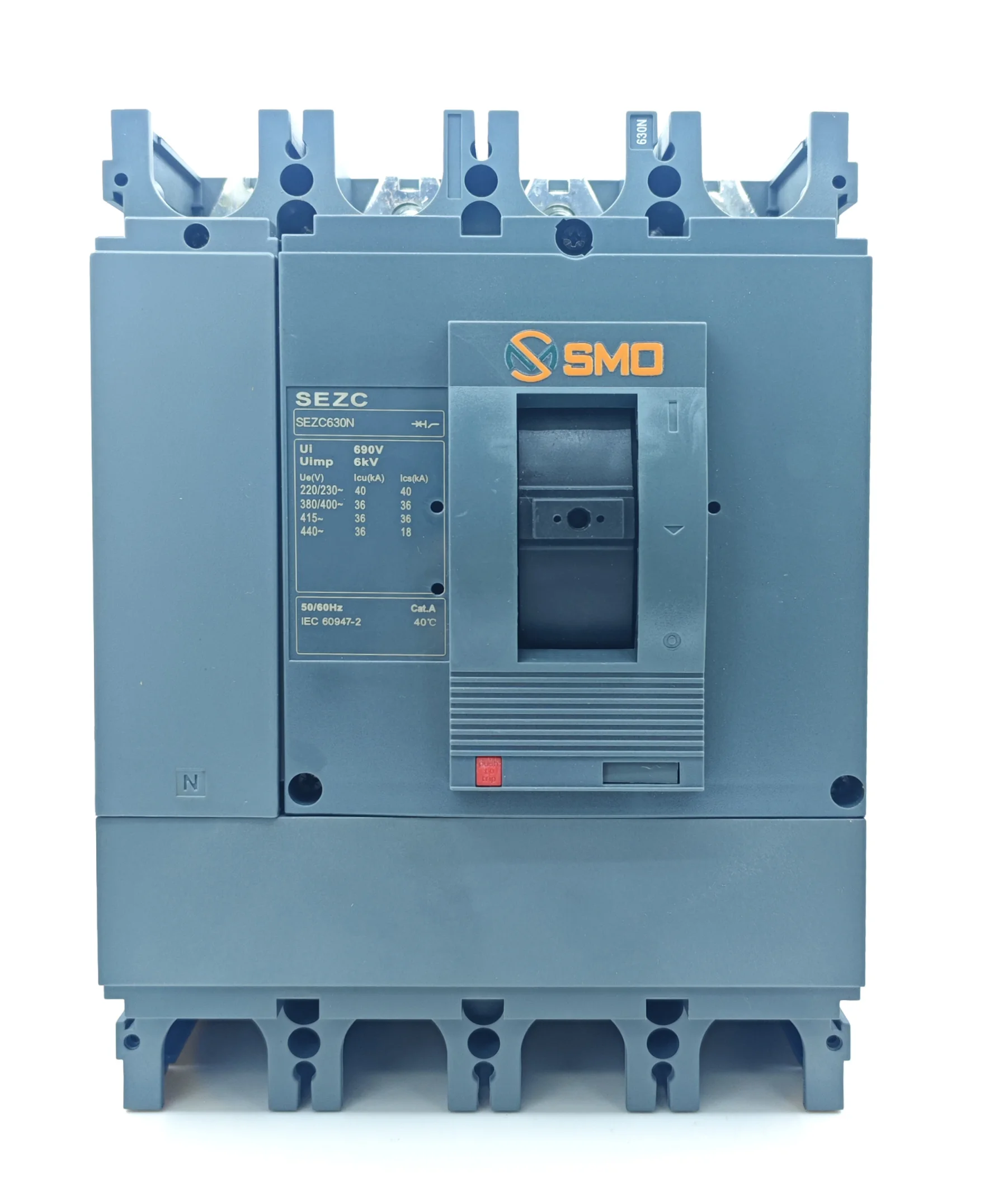 SEZC 4P630N 400A 630A Molded Case Circuit Breaker (1)