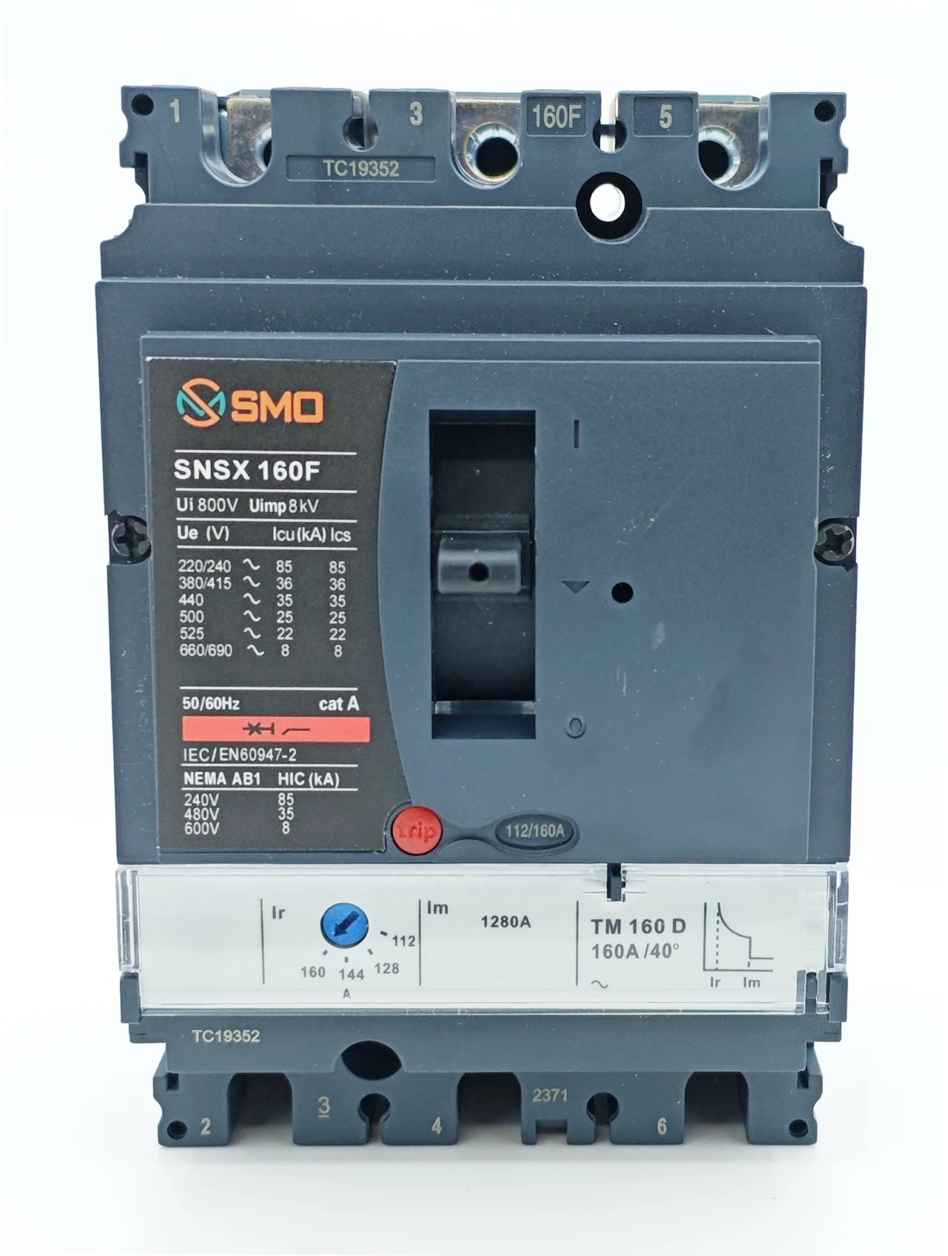 SNSX 3P160F Molded Case Circuit Breaker (1)