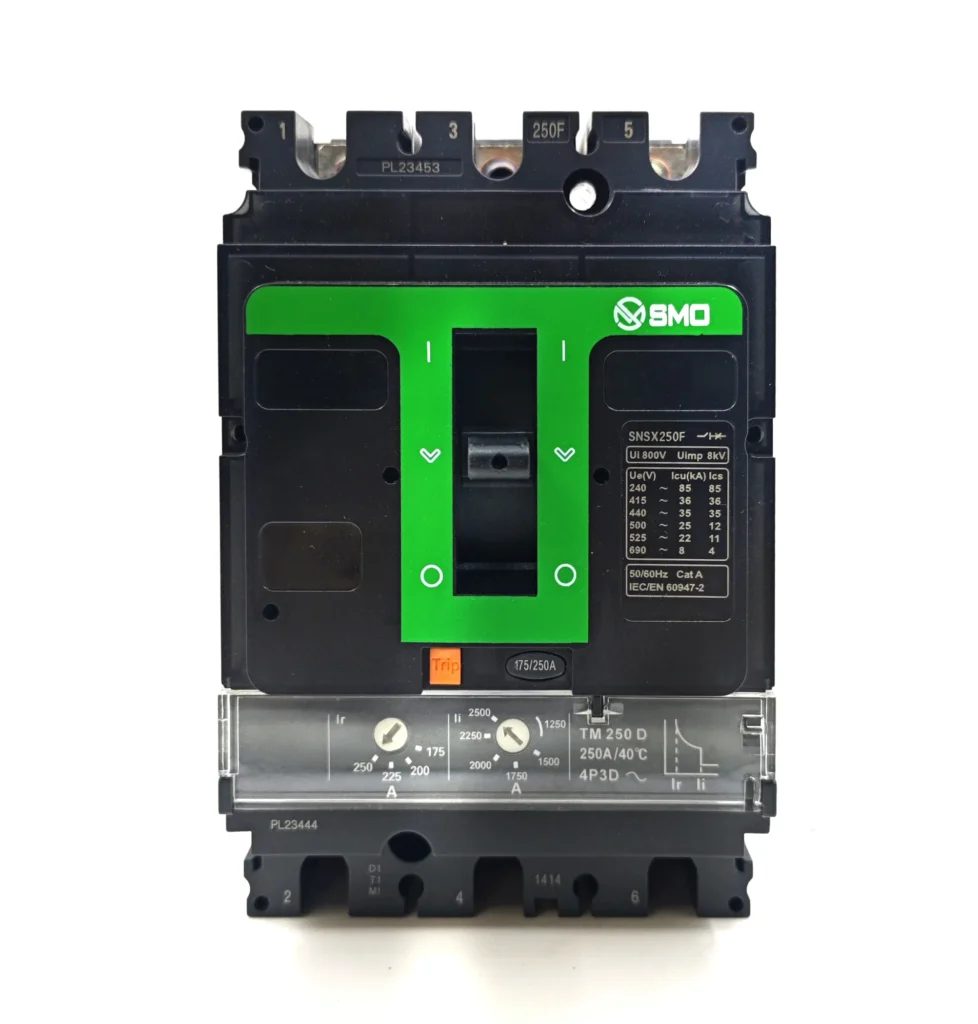 SNSX 3P250F 100A 250A Molded Case Circuit Breaker（new） (1)