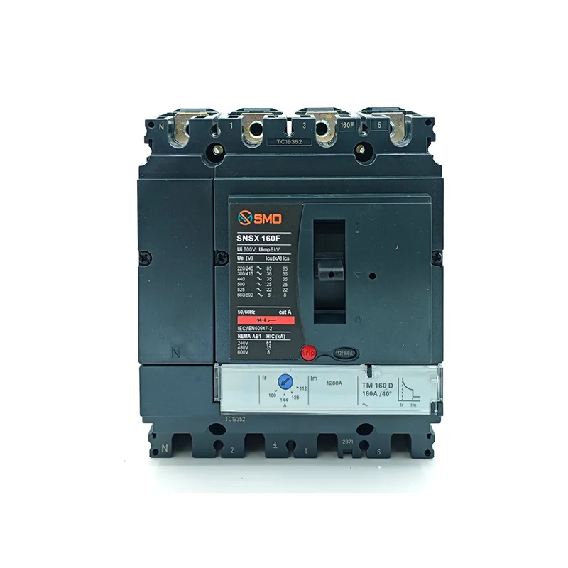 SNSX 4P160F 100A 250A Molded Case Circuit Breaker (1)
