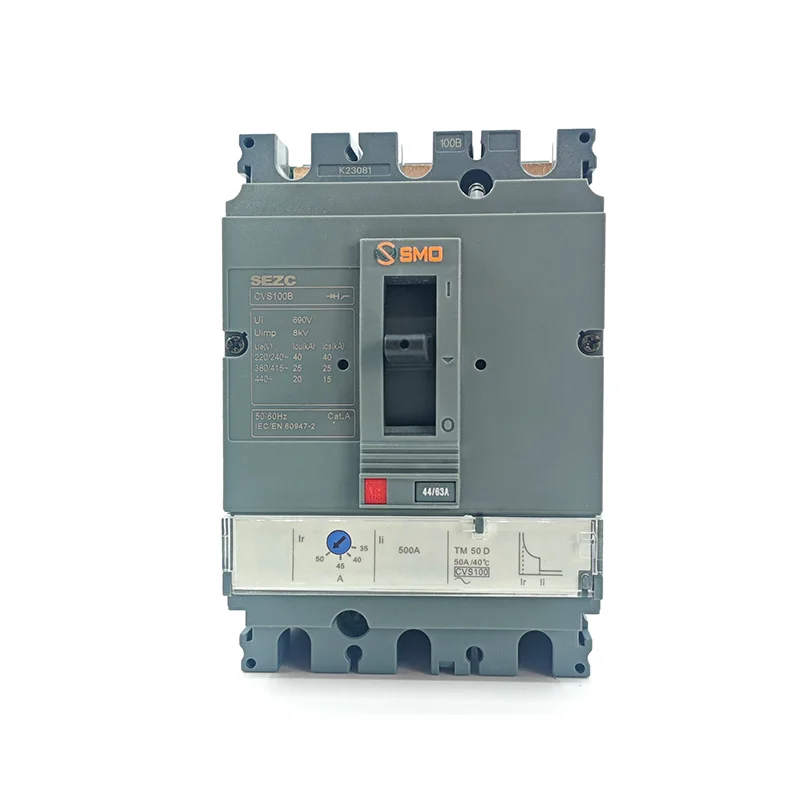 SCVS 3P100B 100A 250A Molded Case Circuit Breaker (1)