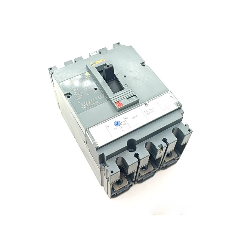 SCVS 3P160B 100A 250A Molded Case Circuit Breaker (4)
