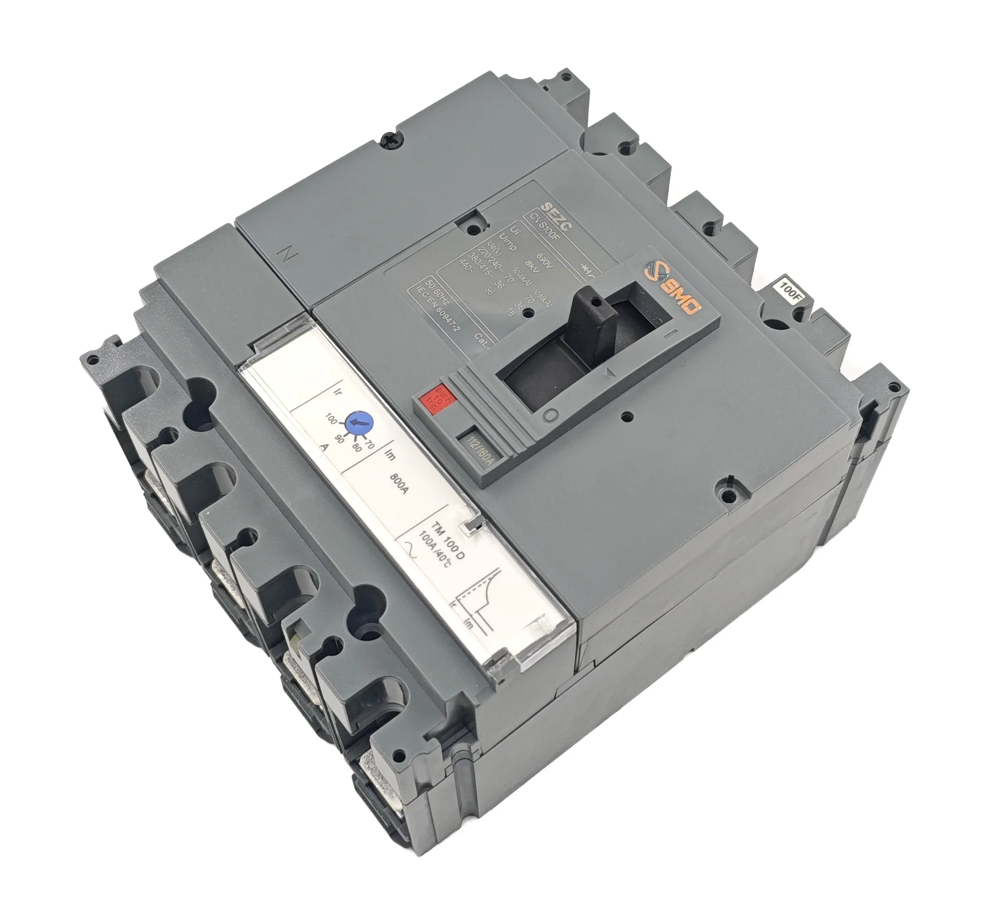 SCVS 4P100F 100A 250A Molded Case Circuit Breaker (3)