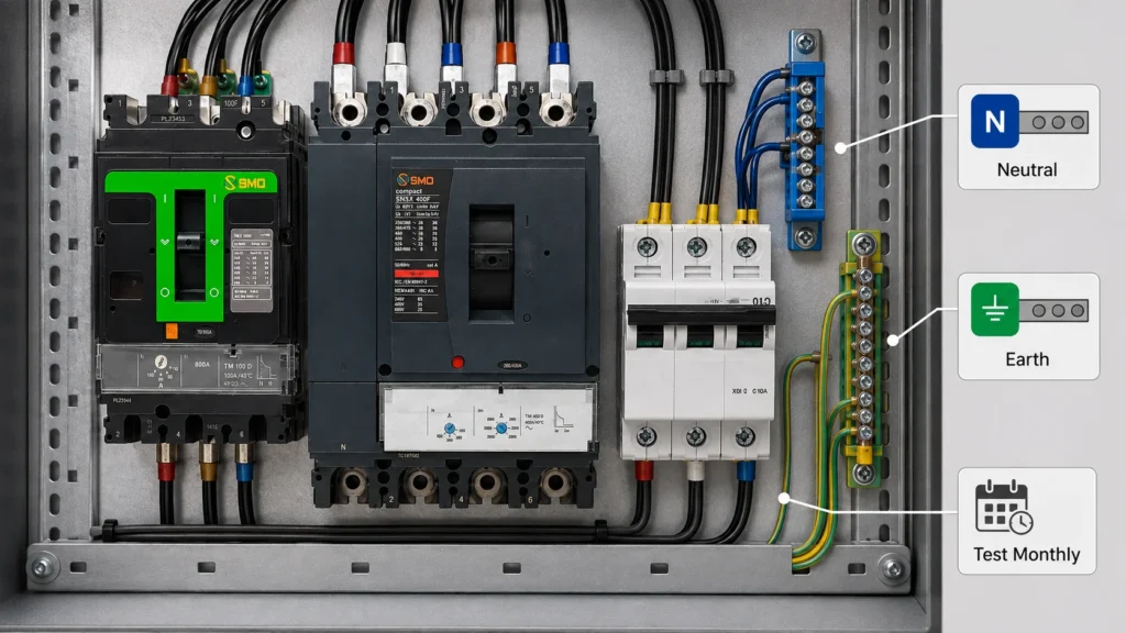 residual current protection installation guide