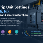 MCCB Trip Unit Settings (Ir, Isd, Ii, Ig): How to Set and Coordinate Them