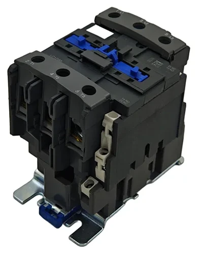 SMO-K 80A-95A AC contactor, side view with coil and main terminals